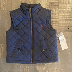Ralph Lauren Quilted Zip-up Vest